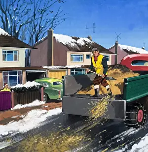 Grit Prints: Road Gritter
