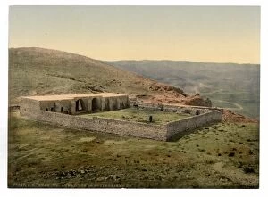 Jericho Gallery: On the road to Jericho, Khan-el-Ahmar, Holy Land, (i.e. Wes