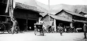 Road to the Monastery, Hangzhou, China, early 1900s