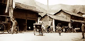 Road to the Monastery, Hangzhou, China, early 1900s