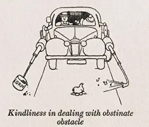 Nesting Prints: Road obsticles / W H Robinson