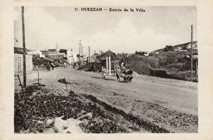 Images Dated 13th June 2017: Road into Ouezzan (Ouazzane), Morocco