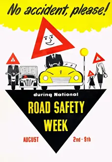 Accident Prints: Road Safety Week poster
