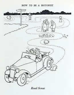 Obstacles Prints: Road sense / W H Robinson