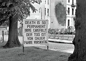 Parking Prints: Road sign, drive carefully