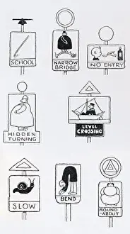 Warn Prints: Road signs / W H Robinson