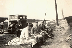 Chaps Gallery: Roadside Picnic with Lanchester