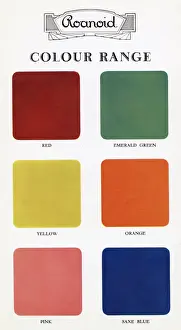Roanoid bakelite colour range