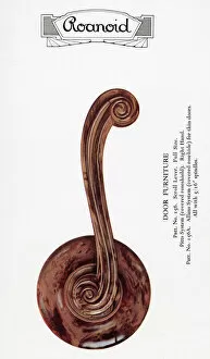 Fittings Gallery: Roanoid bakelite door handle