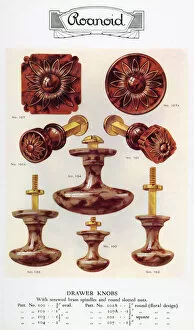 Fittings Gallery: Roanoid bakelite drawer knobs