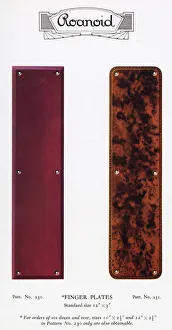 Fittings Gallery: Roanoid bakelite finger plates