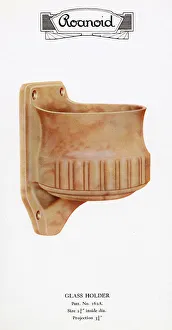 Plastic Collection: Roanoid bakelite glass holder