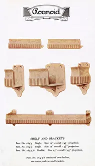 Fittings Gallery: Roanoid bakelite shelf and brackets
