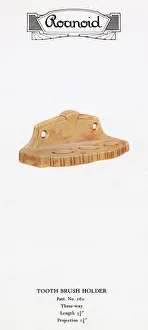 Plastic Collection: Roanoid bakelite toothbrush holder