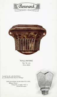 Plastic Collection: Roanoid bakelite wall fitting
