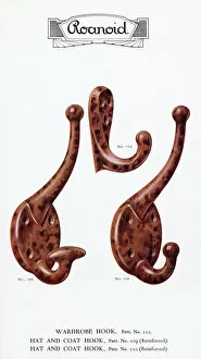 Fittings Gallery: Roanoid bakelite wardrobe hooks