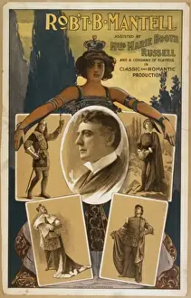 Productions Prints: Rob t B. Mantell assisted by Miss Marie Booth Russell and a