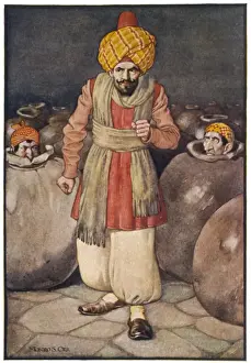 Robber Prints: Robber Captain Hides Men