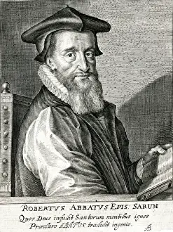 1560 Prints: Robert Abbot, Bishop