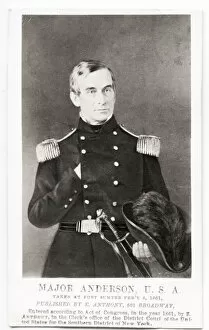 Visite Collection: Robert Anderson, officer during the American Civil War