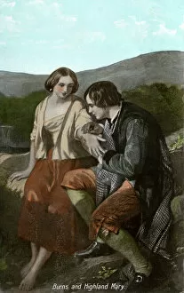 Highland Collection: Robert Burns and Highland Mary