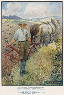 Plow Gallery: Robert Burns as the Ploughman Poet