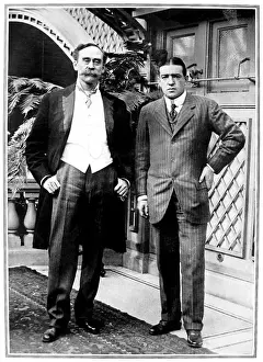 Astor Prints: Robert E. Peary and Ernest Shackleton, New York, 1910