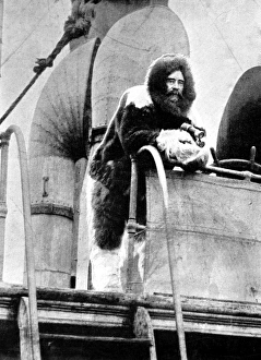 Robert E. Peary on the Roosevelt, 1909 Robert E. Peary on the Roosevelt, 1909
