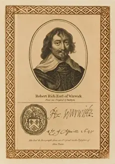 Auto Graph Prints: Robert Earl Warwick