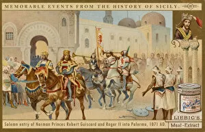Robert Guiscard defeats Saracens and Greeks