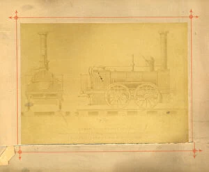 Images Dated 13th January 2020: Robert Hawthorns locomotive - Newcastle & Carlisle Railway