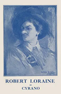 Apollo Gallery: Robert Loraine as Cyrano, Apollo Theatre, Shaftesbury Avenue