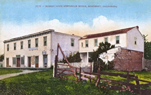 Images Dated 5th July 2017: Robert Louis Stevenson House, Monterey, California, USA