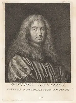 Draughtsman Prints: Robert Nanteuil, French portrait artist, 1623-1678