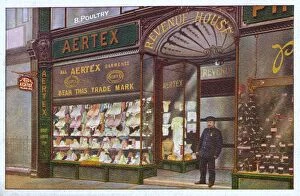 Images Dated 26th May 2017: Robert Scott Ltd. selling Aertex garments, 8 Poultry, London