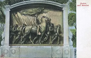 54th Prints: Robert Shaw Monument, Boston, Massachusetts, USA