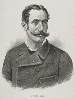 Roberto Collection: Roberto Ivens (1850-1898). Portrait