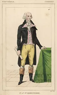 1758 Prints: Robespierre (Cost Hist)