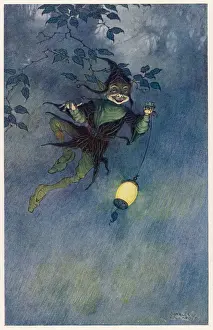 Folklore Prints: Robin Goodfellow, a sprite