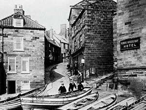 Hoods Prints: Robin Hood's Bay - King Street