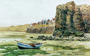 Robin Hood's Bay, North Yorkshire, viewed from the beach