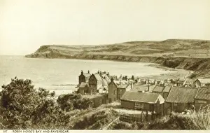 Villages Prints: Robin Hoods Bay and Ravenscar
