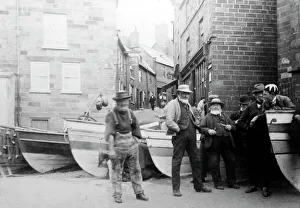Hoods Prints: Robin Hood's Bay, Yorkshire, Victorian period