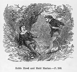 Marian Prints: Robin & Maid Marian