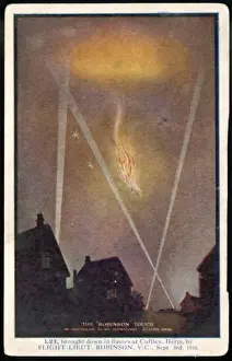 Search Lights Prints: Robinson Downs Zeppelin