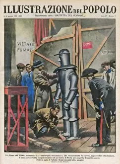 Robot arrested at a theatre in Pavia, Italy
