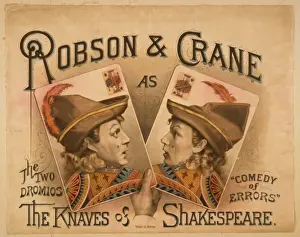 Robson Prints: Robson & Crane as the knaves of Shakespeare