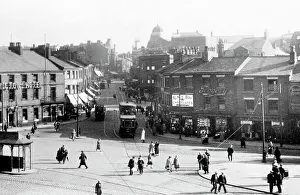Drake Prints: Rochdale Centre and Drake Street early 1900s