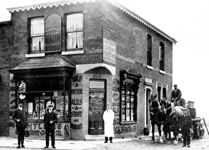 Grocers Prints: Rochdale Galbraith Grocers early 1900s