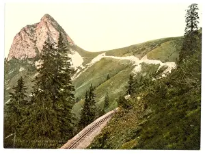 Dent Prints: Rochers de Naye and Dent de Jaman, Geneva Lake, Switzerland